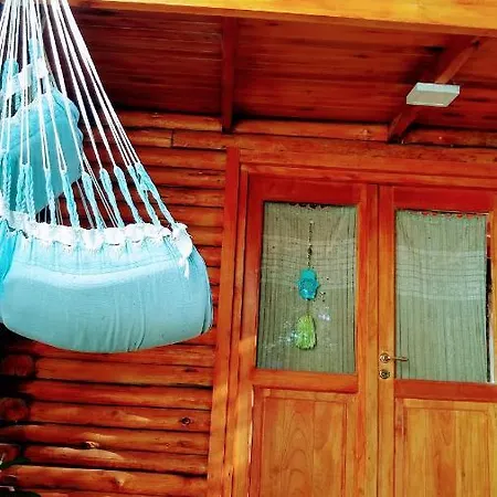 La casa del arbol cabaña de troncos Tandil Exterior foto